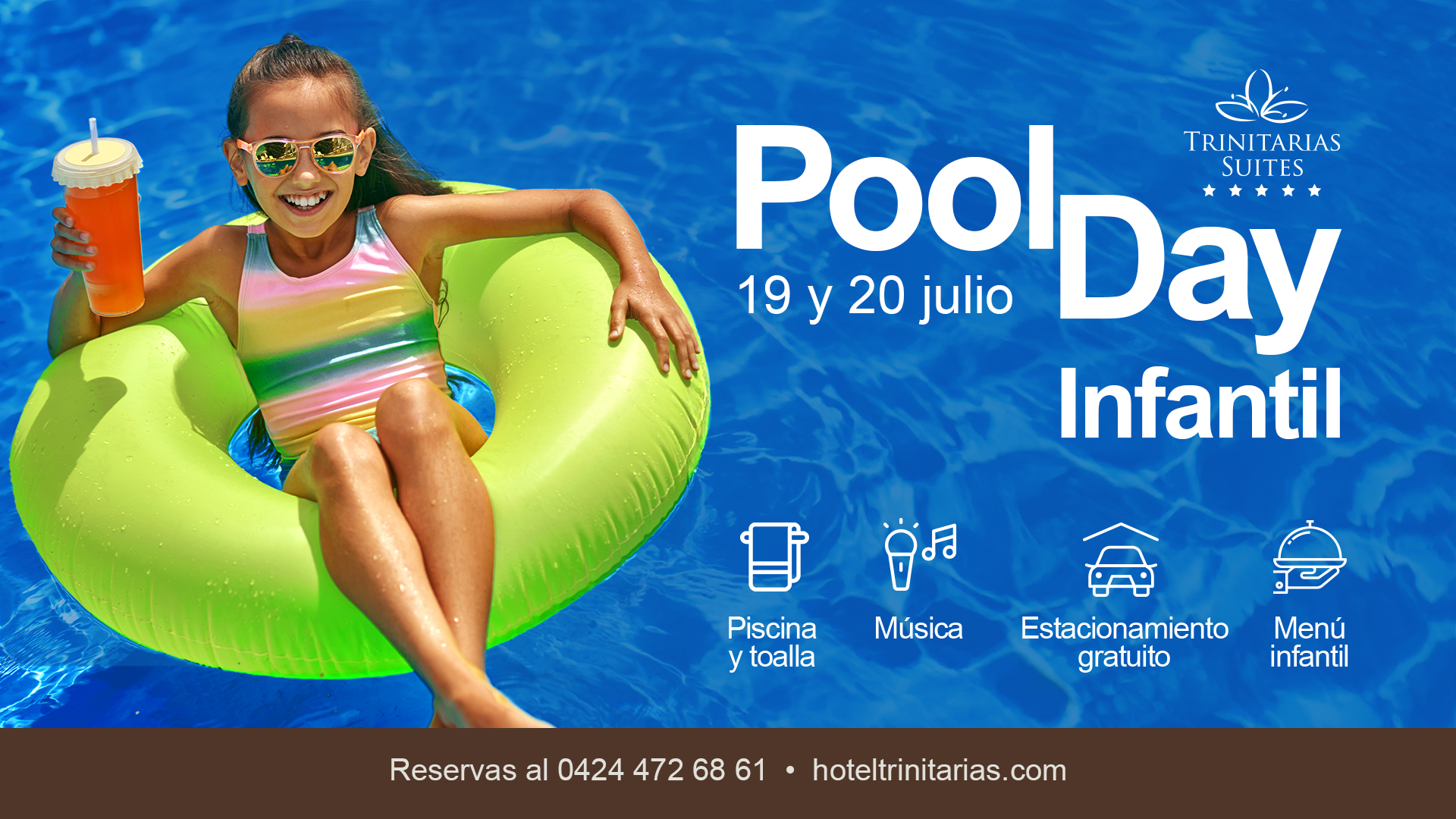Los más pequeños celebran su día en nuestra piscina