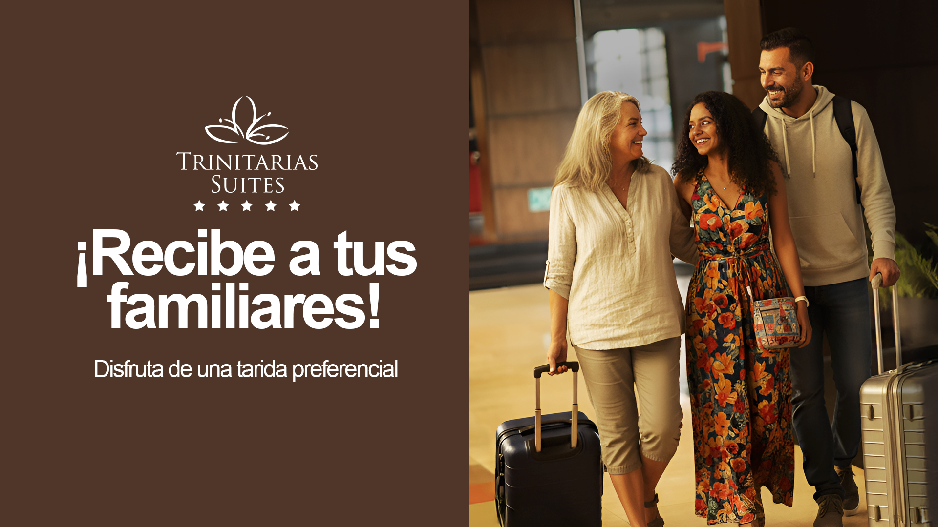 Recibe a tus Familiares